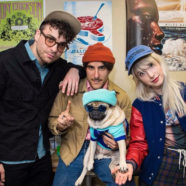 Doug being cool with Paramore.