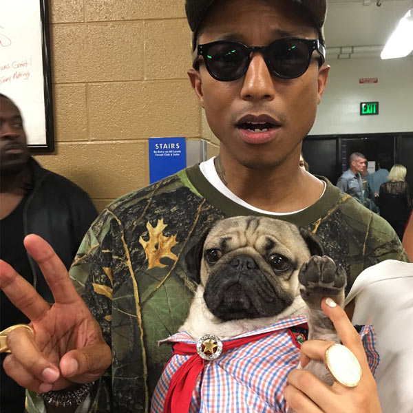 Doug with Pharrell