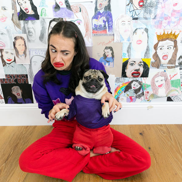 Doug with Miranda Sings