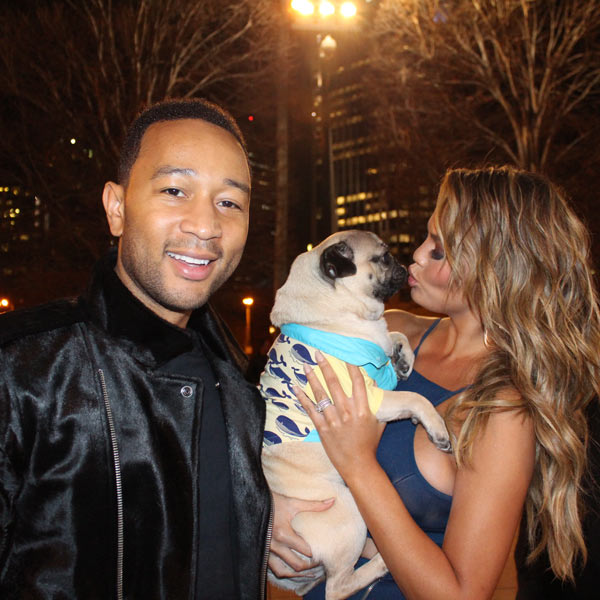 Doug with John Legend and Chrissy Teigan